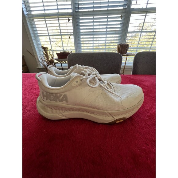 Hoka WOMEN'S TRANSPORT TRAIL RUNNING shoes Sz. 6.5B Eggnog - Picture 11 of 13